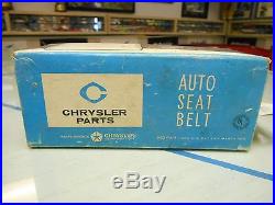 1966 Black Rear Seat Belt Pkg or 3rd Passenger Front Seat Mopar NOS PN# 2520260