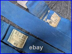1968 1969 GM Blue Seatbelts Buick Chevy Olds Pontiac Seat Lap Belts 1970 1968 1969 GM Blue Seatbelts Buick Chevy Olds Pontiac Seat Lap Belts 1970