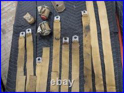 1968 1969 GM Deluxe Gold Seatbelts Buick Chevy Olds Pontiac Seat Lap Belts