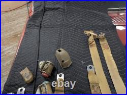 1968 1969 GM Deluxe Gold Seatbelts Buick Chevy Olds Pontiac Seat Lap Belts