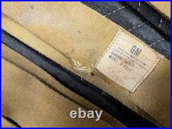 1968 1969 GM Deluxe Gold Seatbelts Buick Chevy Olds Pontiac Seat Lap Belts