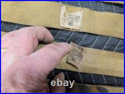 1968 1969 GM Deluxe Gold Seatbelts Buick Chevy Olds Pontiac Seat Lap Belts