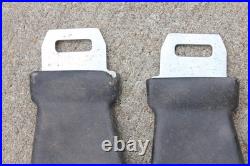1968 1969 Mustang Full Set of Double Buckle Seatbelts with Front Retractors