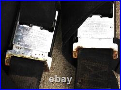 1968 1969 Mustang Full Set of Double Buckle Seatbelts with Front Retractors
