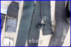 1968 1969 Mustang Full Set of Double Buckle Seatbelts with Front Retractors
