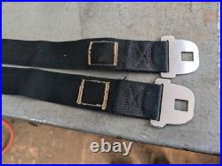 1969 1970 GM Black Shoulder Seatbelts Buick Chevy Olds Pontiac Seat Belts 1968
