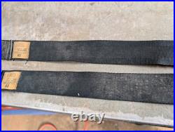 1969 1970 GM Black Shoulder Seatbelts Buick Chevy Olds Pontiac Seat Belts 1968