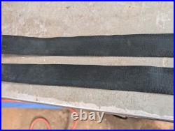 1969 1970 GM Black Shoulder Seatbelts Buick Chevy Olds Pontiac Seat Belts 1968