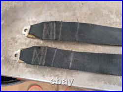 1969 1970 GM Black Shoulder Seatbelts Buick Chevy Olds Pontiac Seat Belts 1968