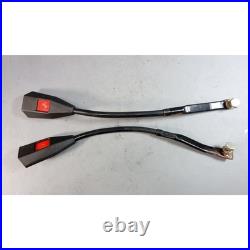 1969-1976 BMW E3 E12 Front Seat Belt Buckle Pair OEM