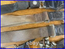 1969 69m mustang Sportroof Fastback black seat belts with mounting bolts