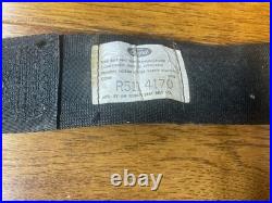 1969 69m mustang Sportroof Fastback black seat belts with mounting bolts