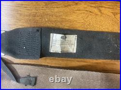 1969 69m mustang Sportroof Fastback black seat belts with mounting bolts