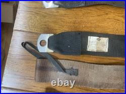 1969 69m mustang Sportroof Fastback black seat belts with mounting bolts