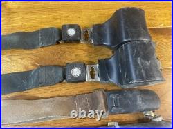 1969 69m mustang Sportroof Fastback black seat belts with mounting bolts