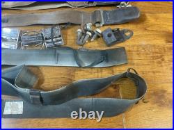 1969 69m mustang Sportroof Fastback black seat belts with mounting bolts