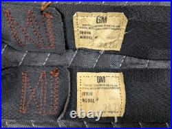 1971 1972 GM Black Shoulder Seatbelts Buick Chevy Olds Pontiac Seat Belts