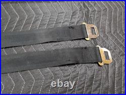 1971 1972 GM Black Shoulder Seatbelts Buick Chevy Olds Pontiac Seat Belts