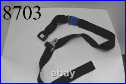 1972 72 Torino lap seat belt Black Ford rear right Passenger side buckle 1972 72 Torino lap seat belt Black Ford rear right Passenger side buckle
