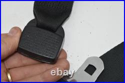 1972 72 Torino lap seat belt Black Ford rear right Passenger side buckle 1972 72 Torino lap seat belt Black Ford rear right Passenger side buckle