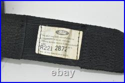 1972 72 Torino lap seat belt Black Ford rear right Passenger side buckle 1972 72 Torino lap seat belt Black Ford rear right Passenger side buckle