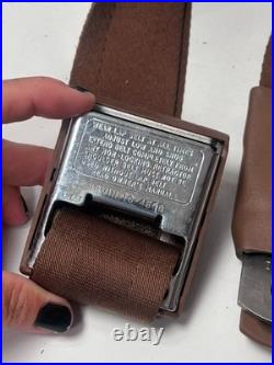 1975-1976 Chevrolet Van Chevy Love Van Shorty Seat Belt Lap Buckle GM 348407