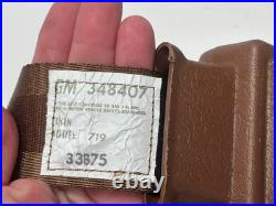 1975-1976 Chevrolet Van Chevy Love Van Shorty Seat Belt Lap Buckle GM 348407