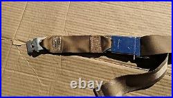 1981 1982 1983 Lincoln Mark VI Center Lap Belt Seat Belt Buckle OEM Ford Set