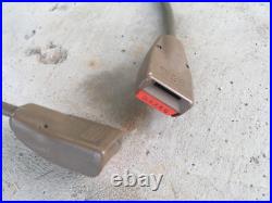 1988-1991 Isuzu Trooper Seat Belt Buckle Female Receptacle Set Pair OEM Brown