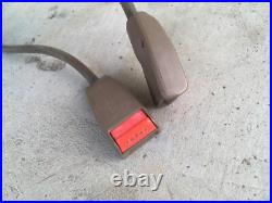 1988-1991 Isuzu Trooper Seat Belt Buckle Female Receptacle Set Pair OEM Brown