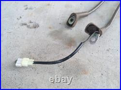 1988-1991 Isuzu Trooper Seat Belt Buckle Female Receptacle Set Pair OEM Brown