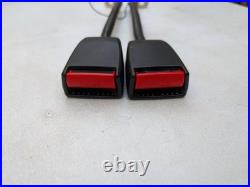 1990 4077616 4077632 Saab Classic 900 Front Seat Belt receiver buckle Pair set