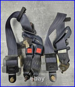 1992-1996 Honda Prelude Rear Seat Belt Set Retractors / Buckle Left & Right OEM