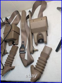 1995 Chevy GMC G10 G20 G30 Van Blue Front 3-Point Seat Belt Retractors & Buckles