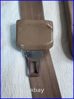 1995 Chevy GMC G10 G20 G30 Van Blue Front 3-Point Seat Belt Retractors & Buckles