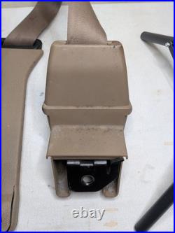 1995 Chevy GMC G10 G20 G30 Van Blue Front 3-Point Seat Belt Retractors & Buckles