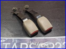 1998-2001 Subaru Impreza Seat Belt Buckle Receivers Pair Coupe Wagon Sedan GC8
