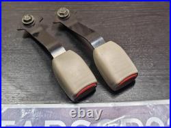 1998-2001 Subaru Impreza Seat Belt Buckle Receivers Pair Coupe Wagon Sedan GC8