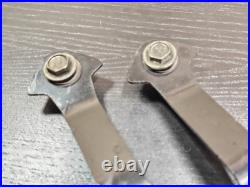 1998-2001 Subaru Impreza Seat Belt Buckle Receivers Pair Coupe Wagon Sedan GC8