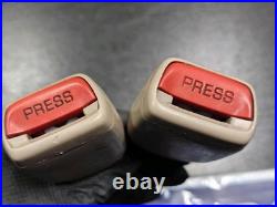 1998-2001 Subaru Impreza Seat Belt Buckle Receivers Pair Coupe Wagon Sedan GC8