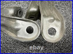 1998 99 2000 Toyota RAV4 Soft Top Convertible Rear Seat Belt Buckle Bracket OEM