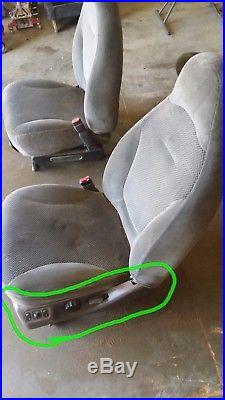 1999-2002 Ford Expedition Seat Front Left Driver Track Rail Oem