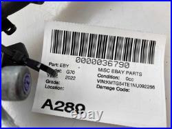 19-26 Genesis G70 Front Right Seat Belt Buckle Tensioner OEM 88850-G9000