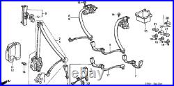 2000-2002 Honda Accord OEM Front Right Seat Belt Buckle Assembly 04813-S4K-A42ZB