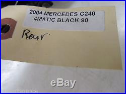 2001-2005 MERCEDES C240 W203 OEM REAR SEAT BELT BUCKLE