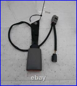 2002-2003 Toyota Camry Front Left Driver Seat Belt Buckle Assembly Gray Oem