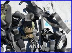 2003 Ford F250 Crew Cab Seat Belts Gray Belts Seatbelt Front Rear Seat Buckle 2003 Ford F250 Crew Cab Seat Belts Gray Belts Seatbelt Front Rear Seat Buckle