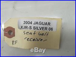 2004-2007 JAGUAR XJR X350 OEM RIGHT FRONT SEAT BELT BUCKLE RECEIVER TENSIONER