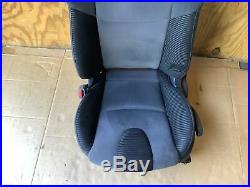 2004 MAZDA RX-8 1.3L FRONT LEFT DRIVER SEAT CLOTH BLUE With SEAT BELT BUCKLE OEM+