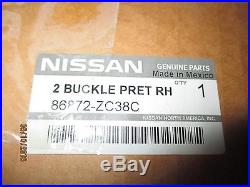 2006-2007 NIssan OEM Armada Passenger Side Seat Belt Buckle Sand #86872C38C